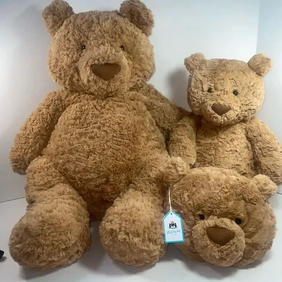 BNWT JELLYCAT REALLY BIG BARTHOLOMEW BEAR - Picture 12 of 14